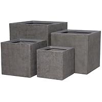 Kvetináč LT24948-BCDE 37x37x37 P300 káva