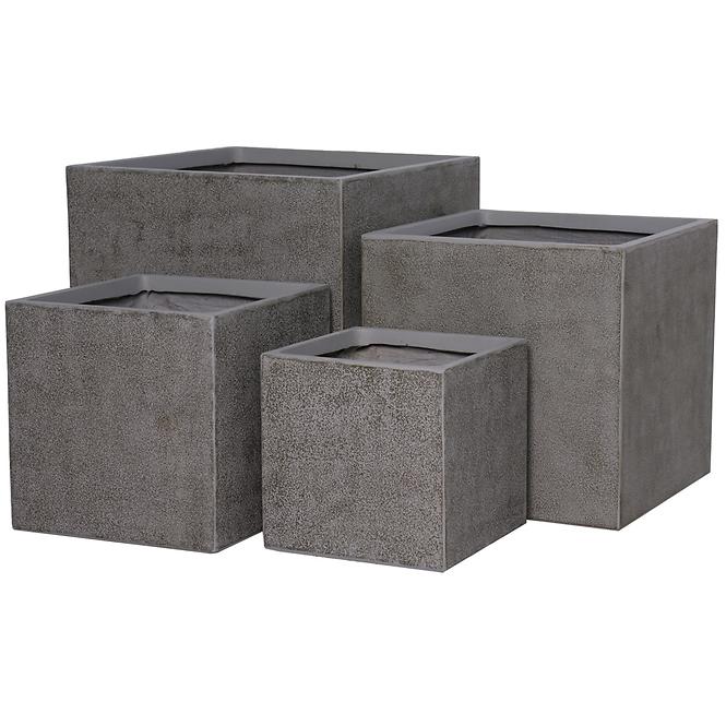 Kvetináč LT24948-BCDE 37x37x37 P300 káva