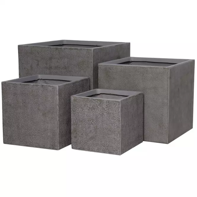 Kvetináč LT24948-BCDE 44x44x44 P300 káva