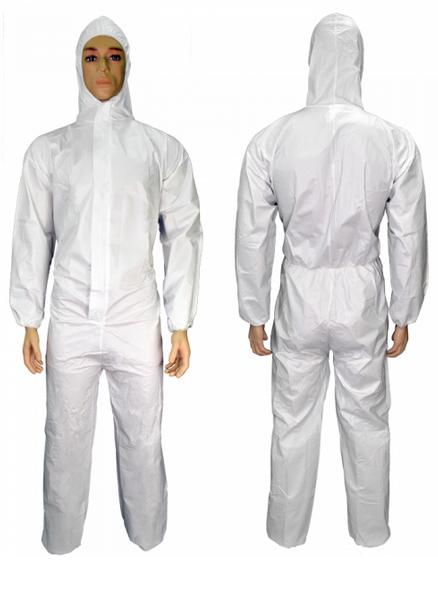 Jednodielny ochranný overal s kapucňou MICRO 5/6 XXXL