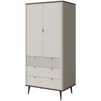 Skriňa Marly 1 Kašmír/orech