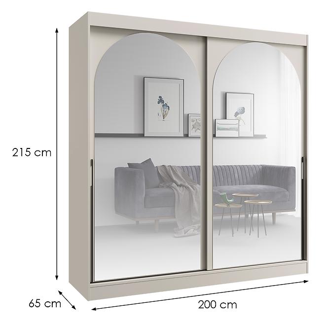 Skriňa 2d Modin 200 Kašmír,2