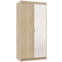 Skriňa Elena Sonoma 2d-1d 1 Zrkadlo