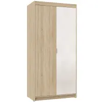 Skriňa Elena Sonoma 2d-1d 1 Zrkadlo