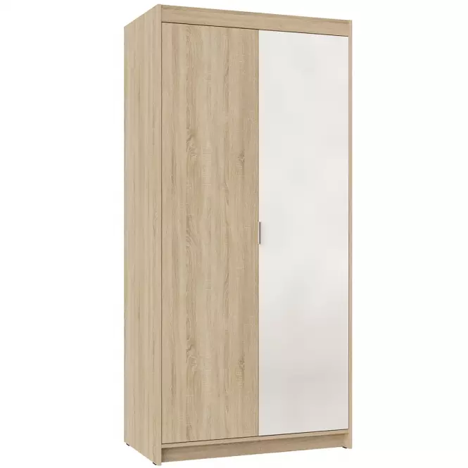 Skriňa Elena Sonoma 2d-1d 1 Zrkadlo