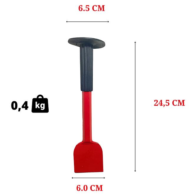 Murársky sekáč široký 60 mm na betón,4
