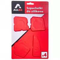 Špachtľa na silikón 4 ks