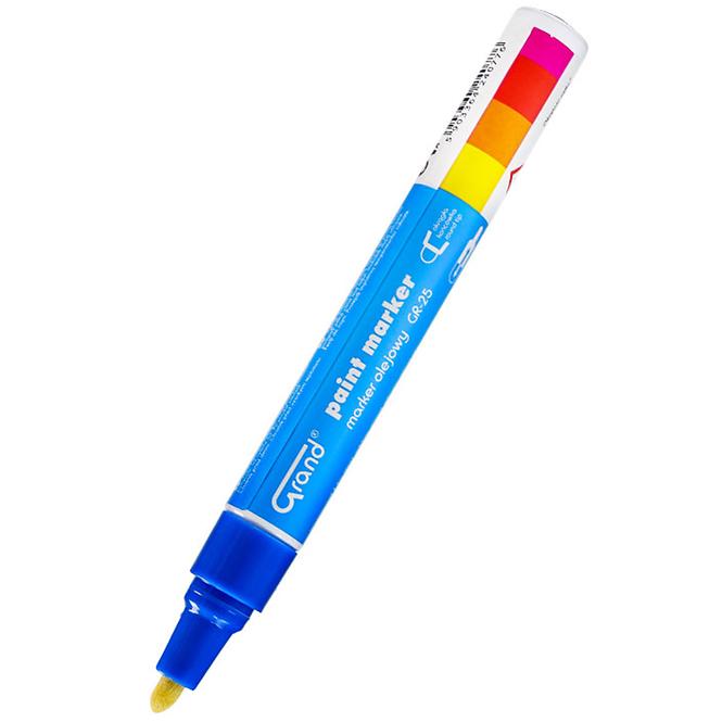 Stavebný popisovač olejový modrý,3