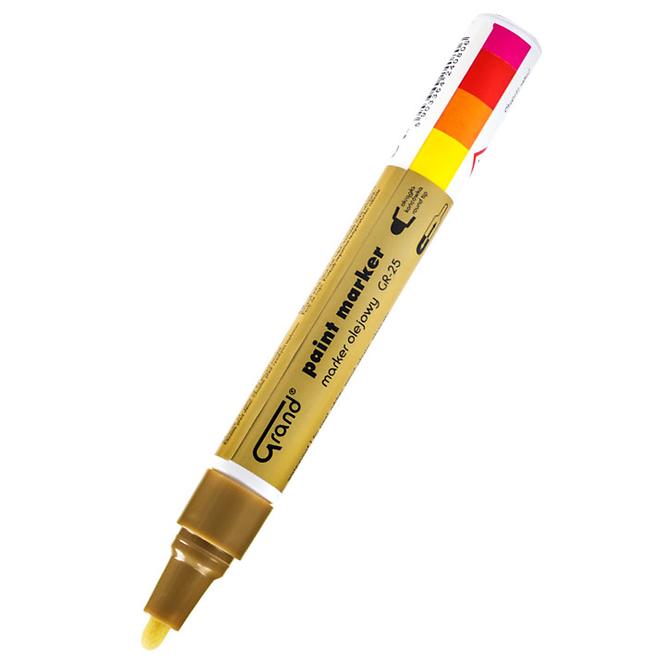 Stavebný popisovač olejový zlatý