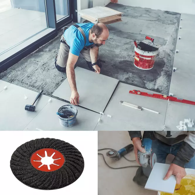 Fibrový brúsny kotúč na kameň 125 mm P60 FTF