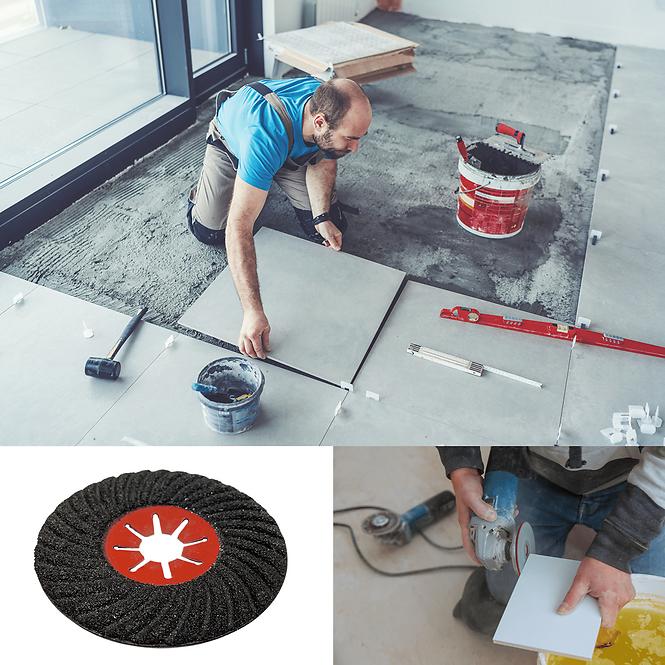 Fibrový brúsny kotúč na kameň 125 mm P60 FTF