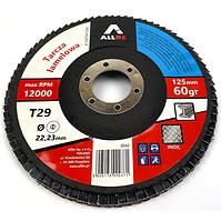 Lamelový brúsny kotúč na kov 125 mm P60