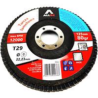 Lamelový brúsny kotúč na kov 125 mm P80