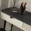 Písací stôl Marly 15 Kašmír/Sivý kameň,3