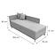 Posteľ Olimp Pocket L 90x200 Neve 85,3