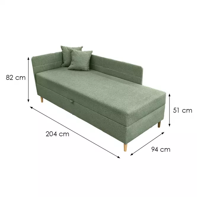 Posteľ Olimp Pocket L 90x200 Neve 34,3