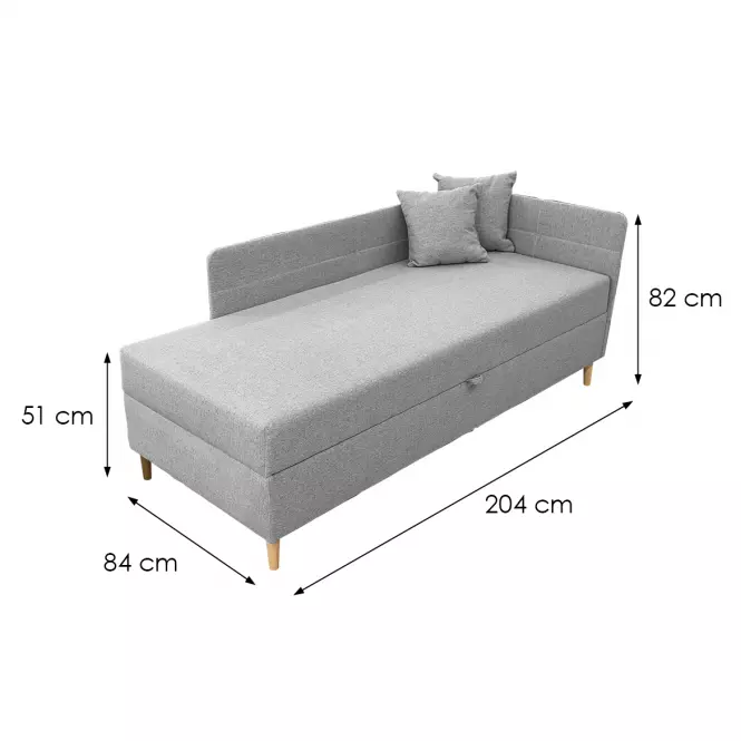 Posteľ Olimp Pocket P 80x200 Neve 85,3