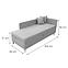 Posteľ Olimp Pocket P 80x200 Neve 85,3
