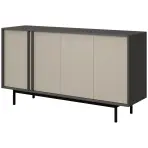 Komoda 160 Alsy 6 Svetlobéžová/Antracit