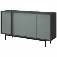 Komoda 160 Alsy 6 Aloe/Antracit