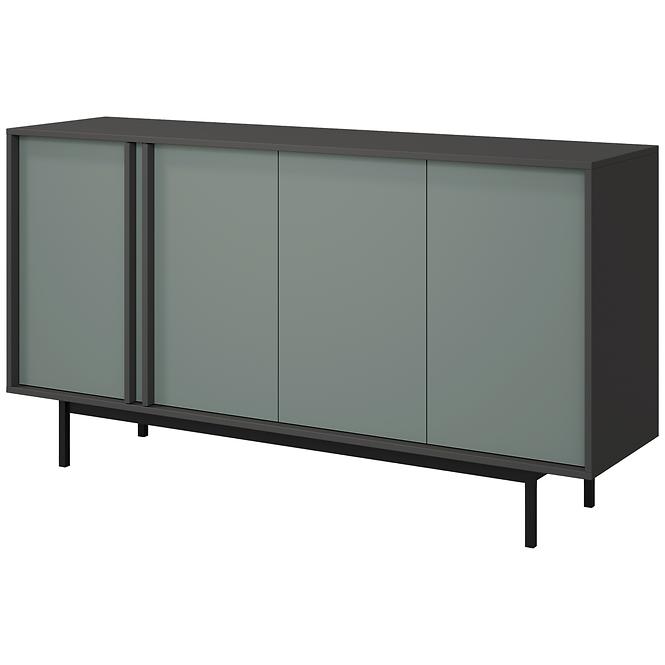 Komoda 160 Alsy 6 Aloe/Antracit