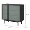 Komoda 90 Alsy 8 Aloe/Antracit,2