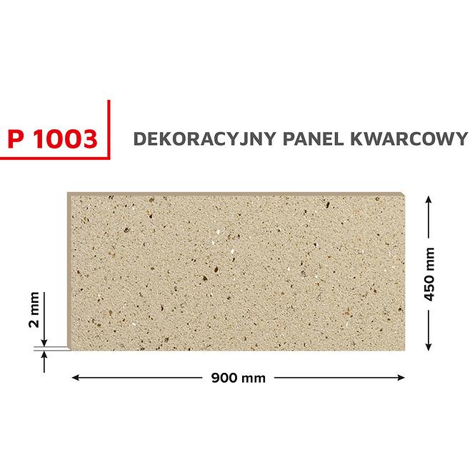 Dekoratívny kremenný panel P1003 0,45x0,9 m