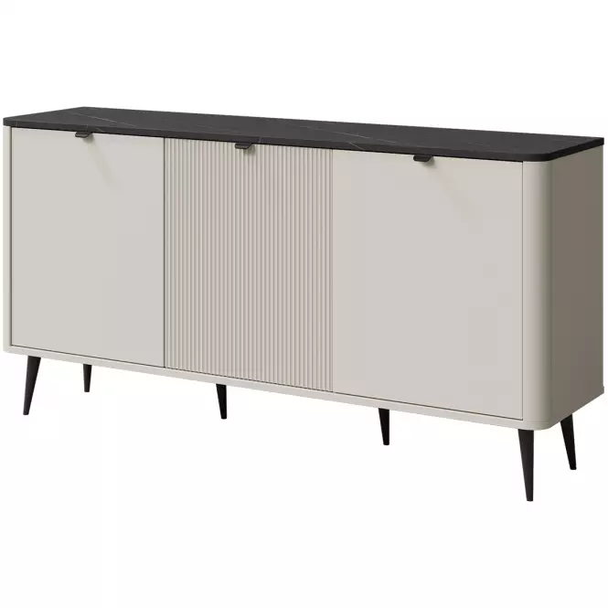 Komoda 160 Marly 8 3d Kašmír/Sivý kameň