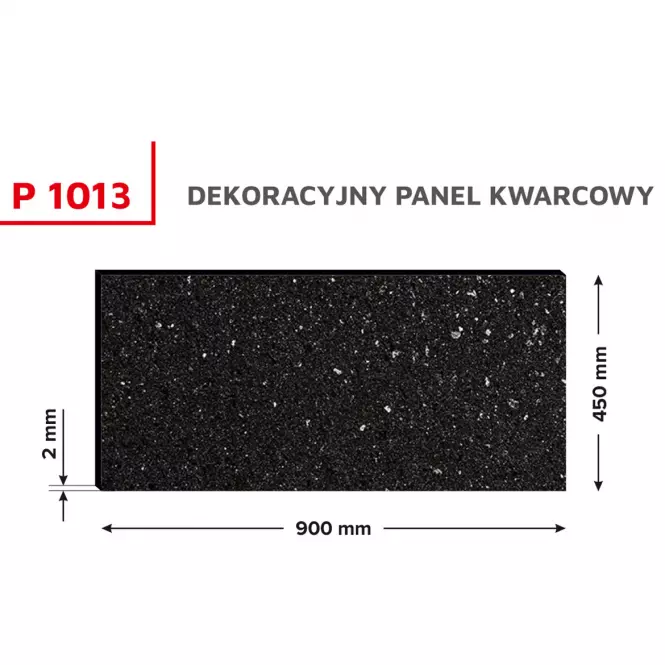 Dekoratívny kremenný panel P1013 0,45x0,9 m