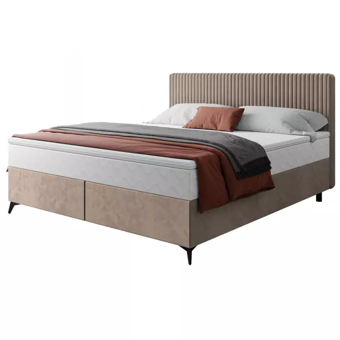 Posteľ Wave s topperom 140x200 Manila 21/Tilia 17