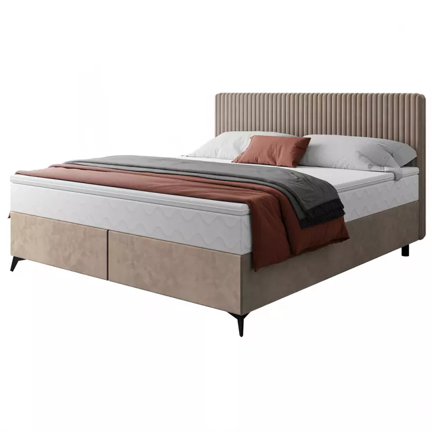 Posteľ Wave s topperom 140x200 Manila 21/Tilia 17
