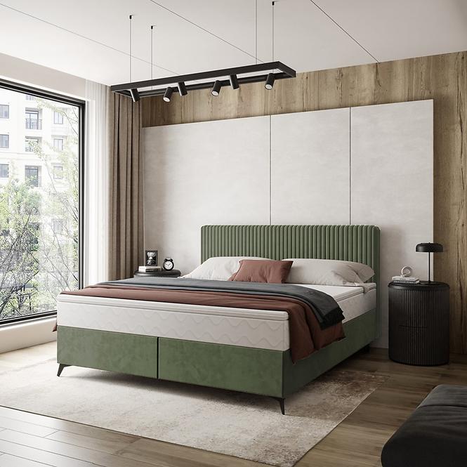 Posteľ Wave s topperom 140x200 Manila 34/Tilia 37