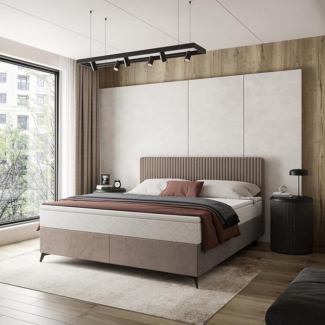 Posteľ Wave s topperom 160x200 Manila 21/Tilia 17