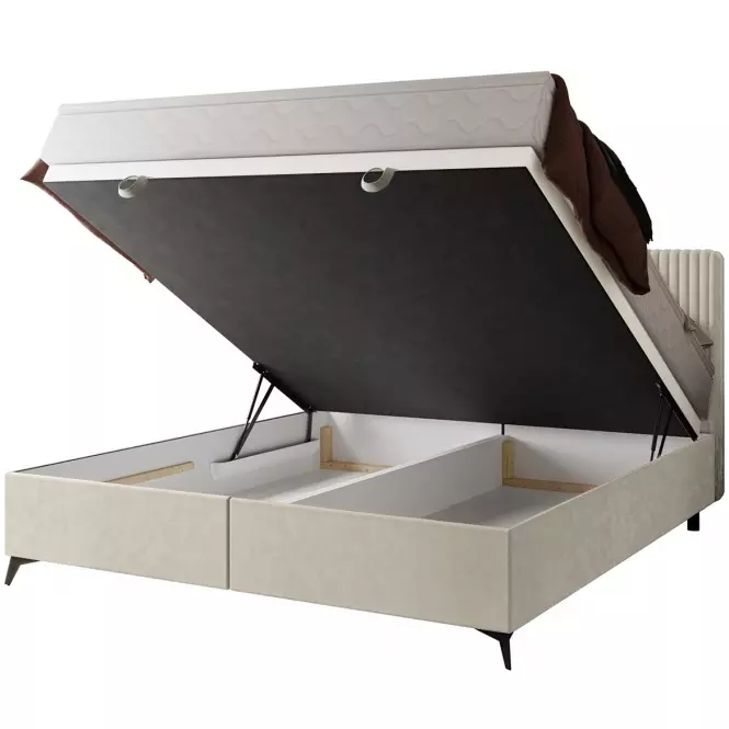 Posteľ Wave s topperom 160x200 Manila 01/Tilia 03