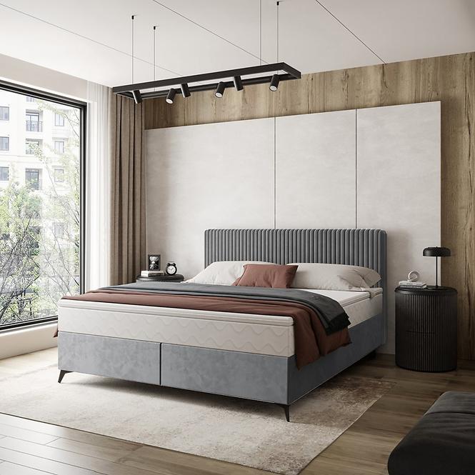 Posteľ Wave s topperom 160x200 Manila 16/Tilia 90