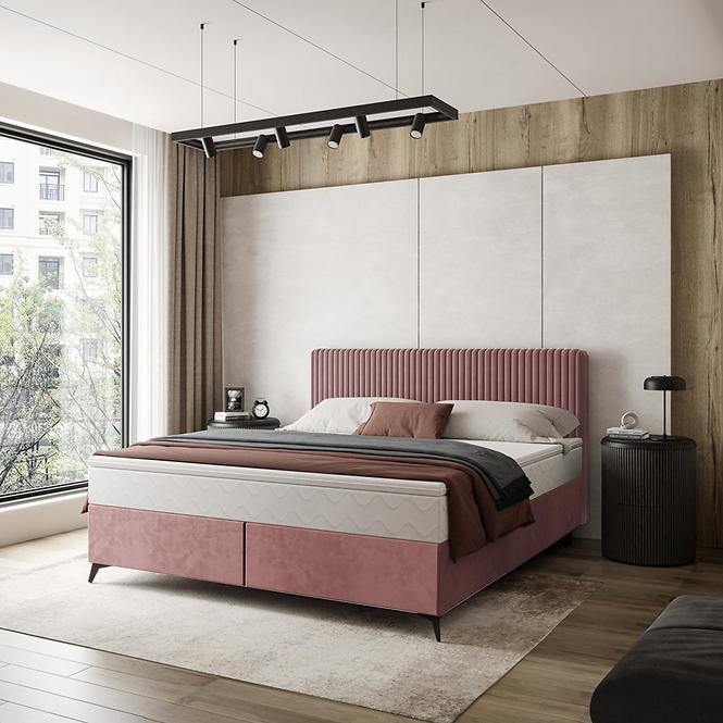 Posteľ Wave s topperom 160x200 Manila 29/Tilia 62