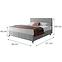 Posteľ Wave s topperom 160x200 Manila 15/Tilia 86,3