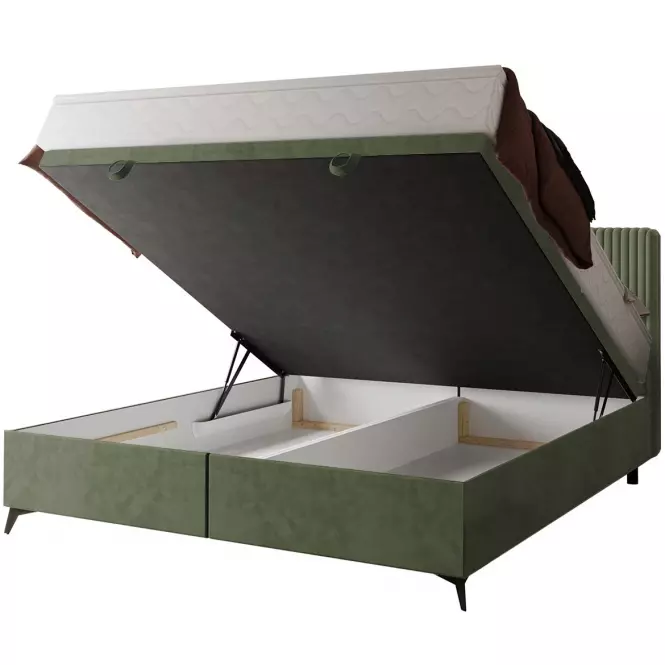 Posteľ Wave s topperom 180x200 Manila 34/Tilia 37,2
