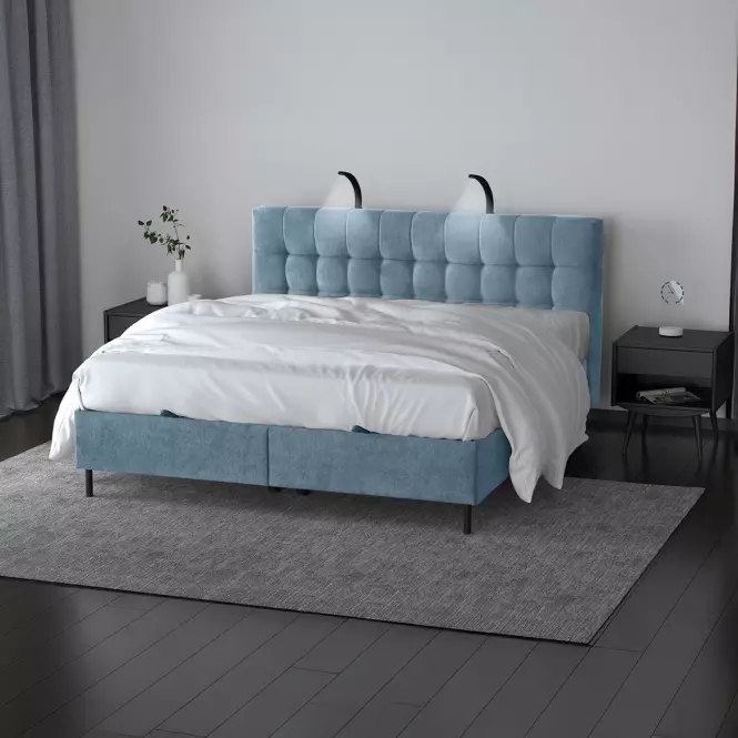 Posteľ Muna s topperom 140x200 Aston 12,9