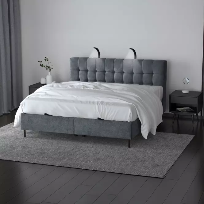 Posteľ Muna s topperom 140x200 Aston 13,9