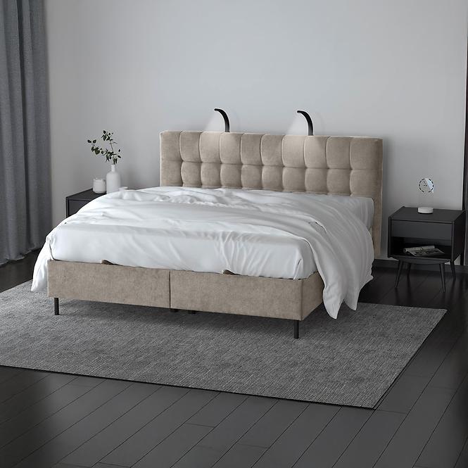 Posteľ Muna s topperom 160x200 Aston 02