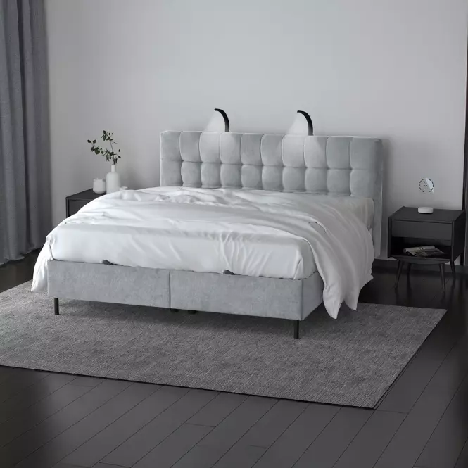 Posteľ Muna s topperom 160x200 Aston 16,9