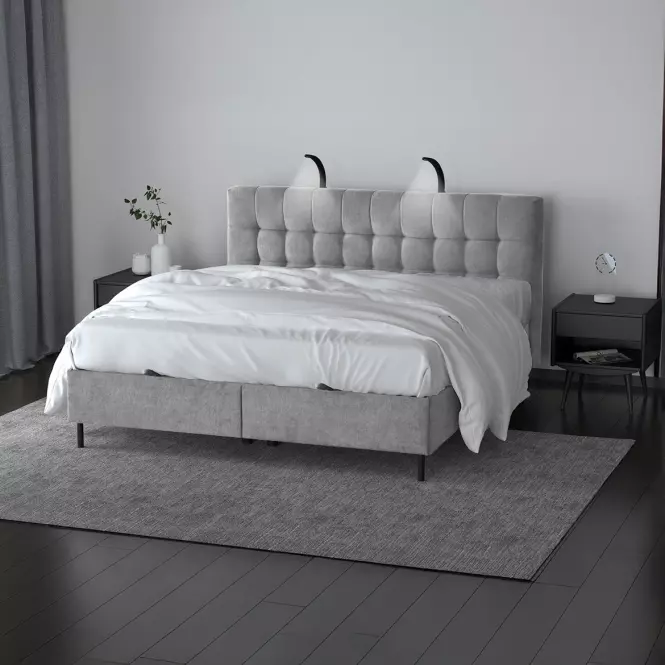 Posteľ Muna s topperom 160x200 Aston 15,9