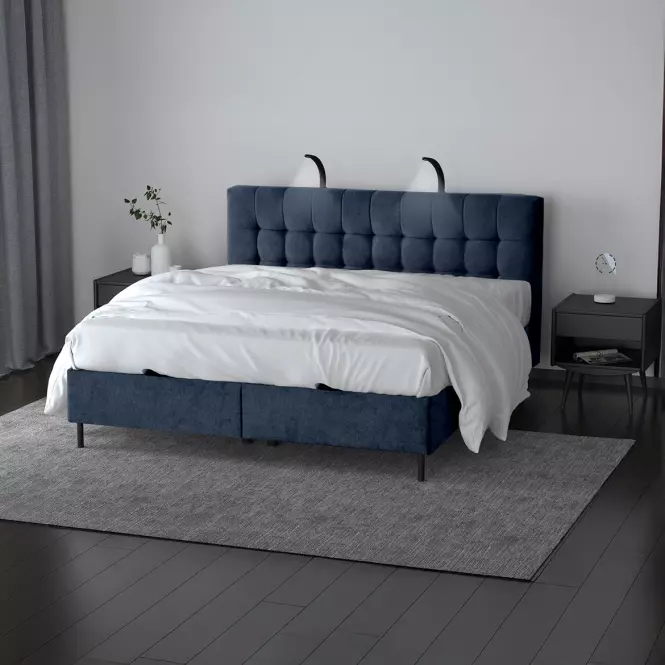 Posteľ Muna s topperom 180x200 Aston 26,9