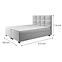 Posteľ Kanada s topperom 140x200 Alfa 17,3
