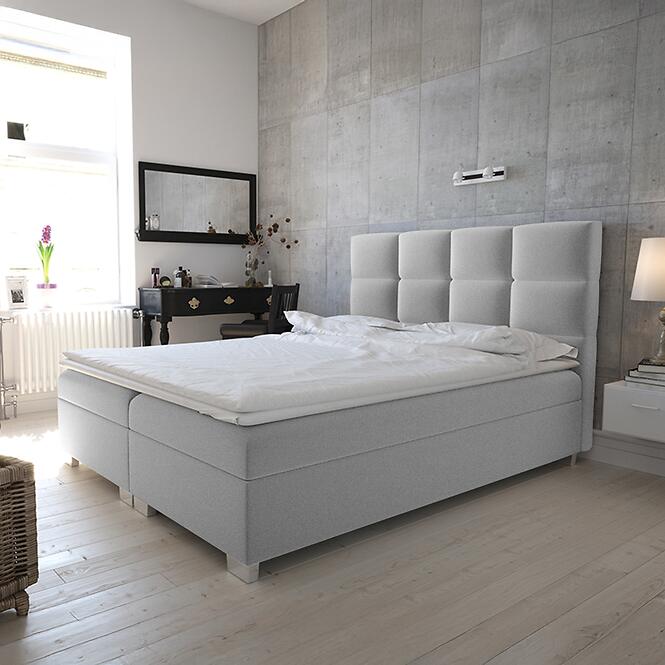 Posteľ Kanada s topperom 140x200 Alfa 17