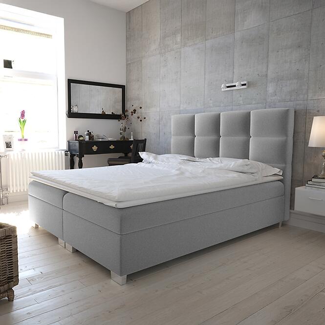 Posteľ Kanada s topperom 140x200 Alfa 13