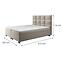 Posteľ Kanada s topperom 160x200 Alfa 03,3