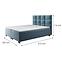 Posteľ Kanada s topperom  160x200 Alfa 14,3