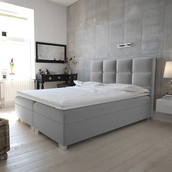 Posteľ Kanada s topperom 160x200 Alfa 13